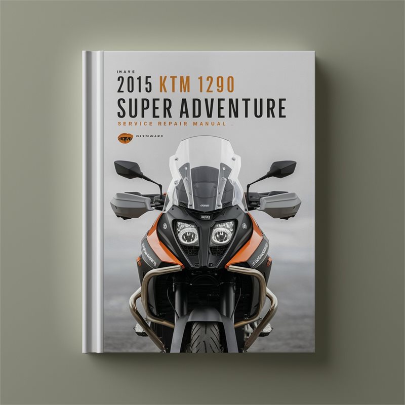 2015 KTM 1290 Super Adventure Service Repair Manual 
