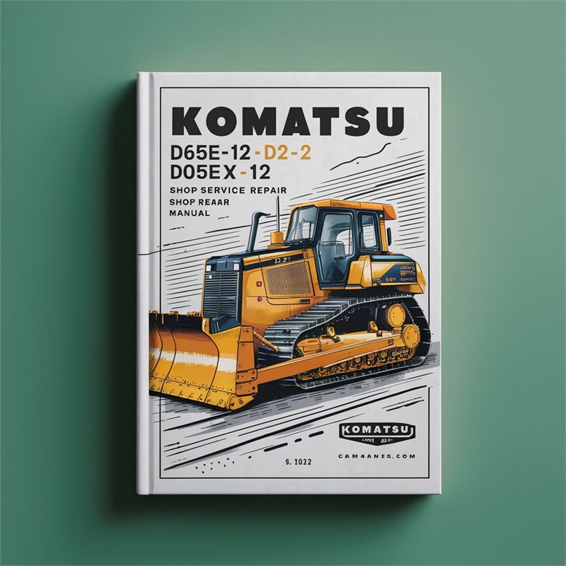 Komatsu D65E-12 D65P-12 D65EX-12 D65PX-12 DOZER Shop Service Repair Manual 