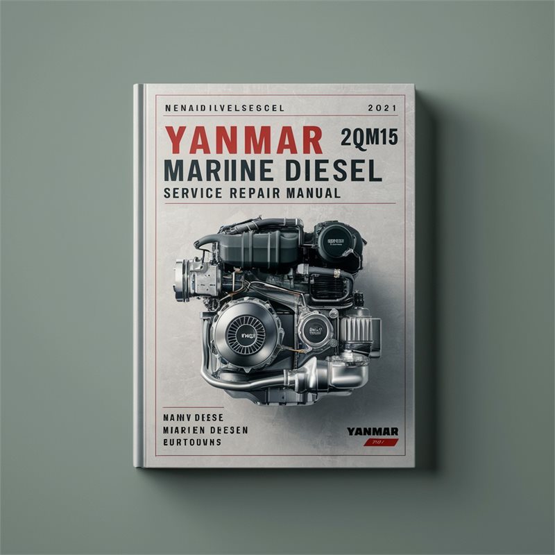 Yanmar 2QM15 marine diese engine Service Repair Manual 