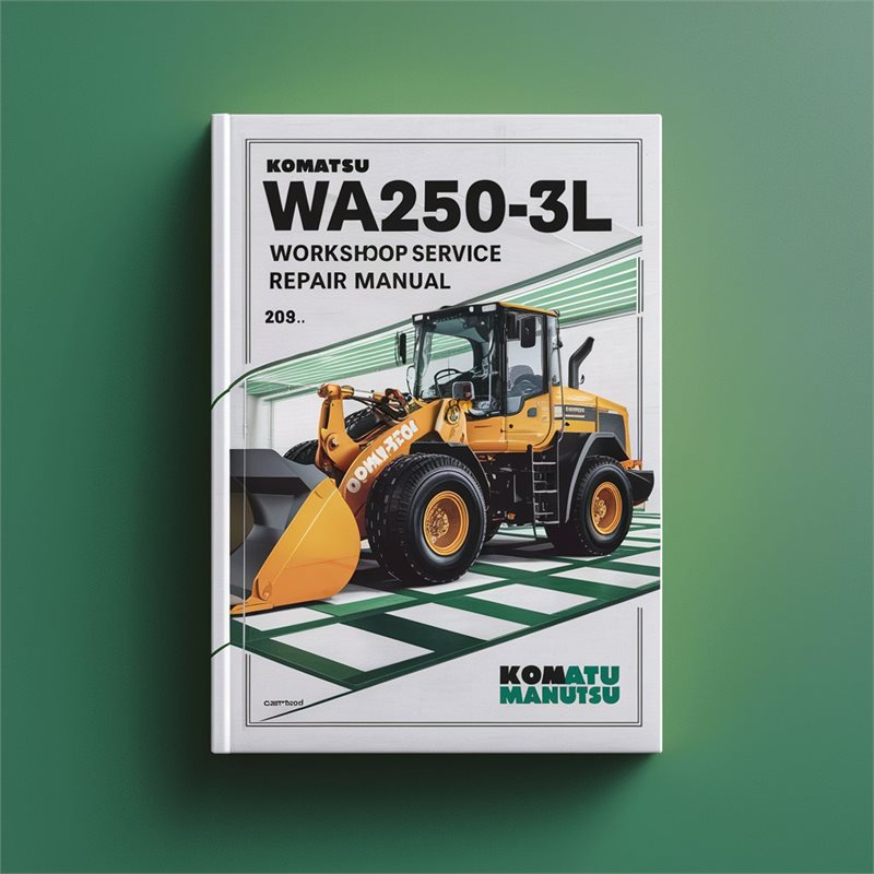 Komatsu Wa250-3l Wheel Loader Workshop Service Repair Manual 