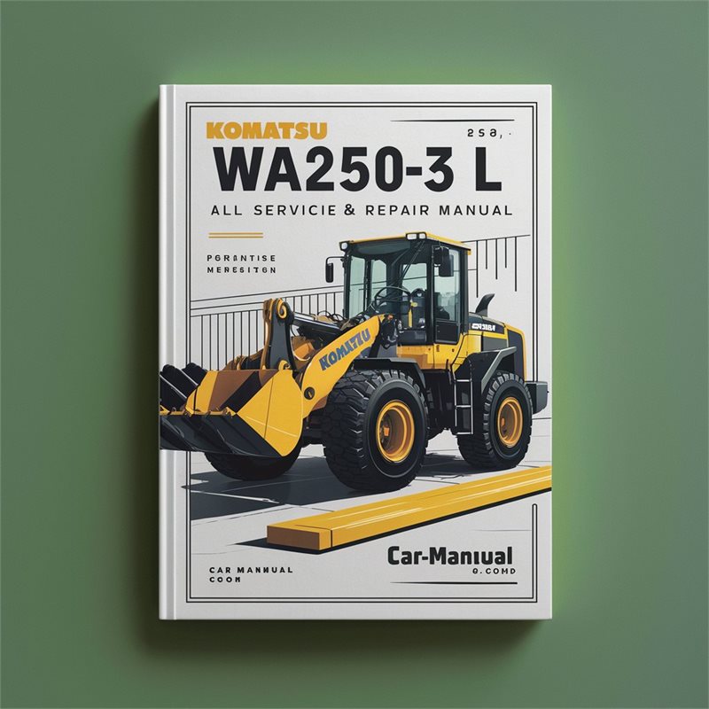 Komatsu Wa250-3l Wheel Loader All Service Repair Manual 