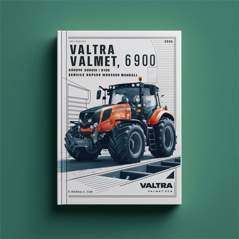 Valtra Valmet 6900 8000 8100 Service Repair Workshop Manual 