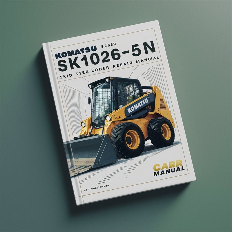 Komatsu Sk1026-5n Skid Steer Loader Service Repair Manual 
