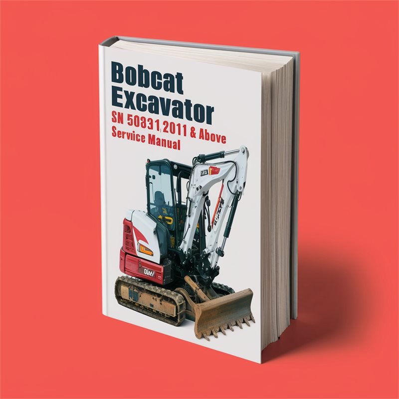 BOBCAT X231 Excavator SN 508912001 & Above Service Repair Manual 