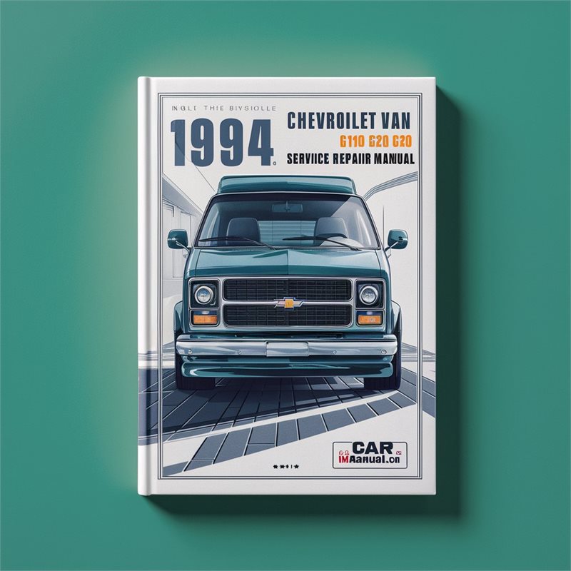 1994 Chevrolet Van G10 G20 G30 Service and Repair Manual 