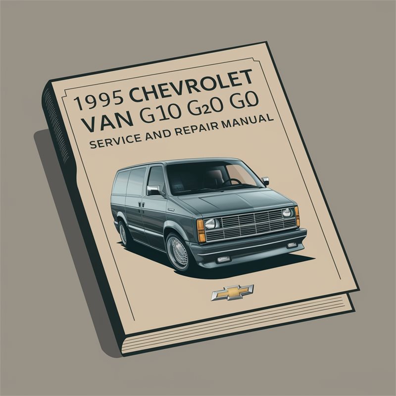 1995 Chevrolet Van G10 G20 G30 Service and Repair Manual 
