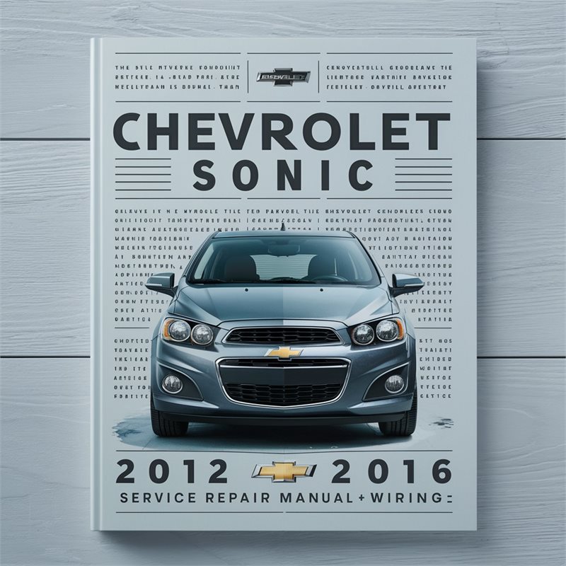 Chevrolet Sonic 2012-2016 Service Repair Manual + Wiring 