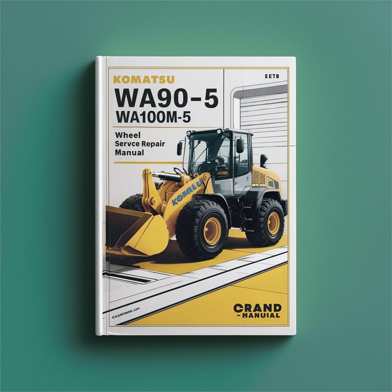 Komatsu WA90-5 WA100M-5 Wheel Loader Service Repair Manual 