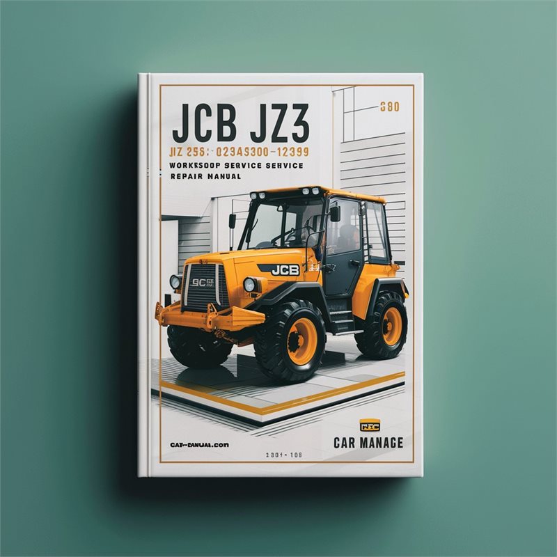 JCB JZ 235 1234500-1235499 Workshop Service Repair Manual 