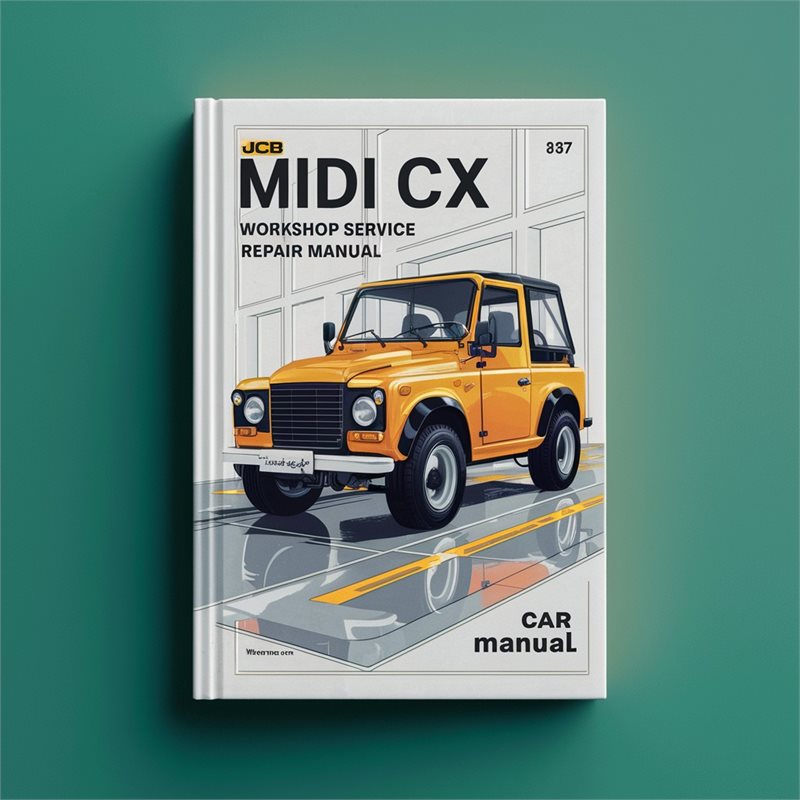 JCB Midi CX 1327001-1349999 Workshop Service Repair Manual 