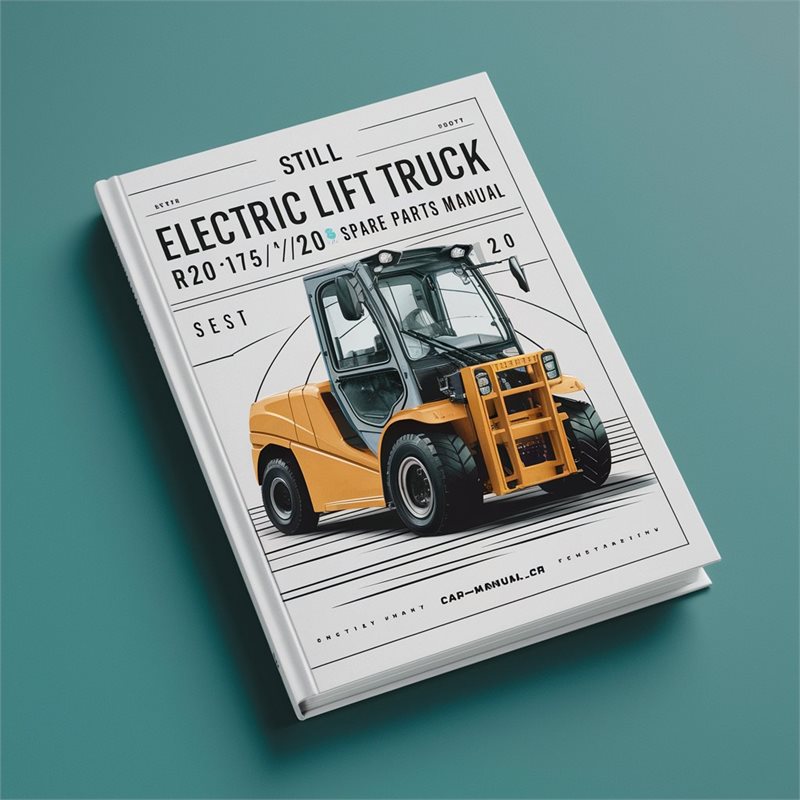 Still Electric Lift Truck R20-15/16/17/20 Spare Parts Manual 