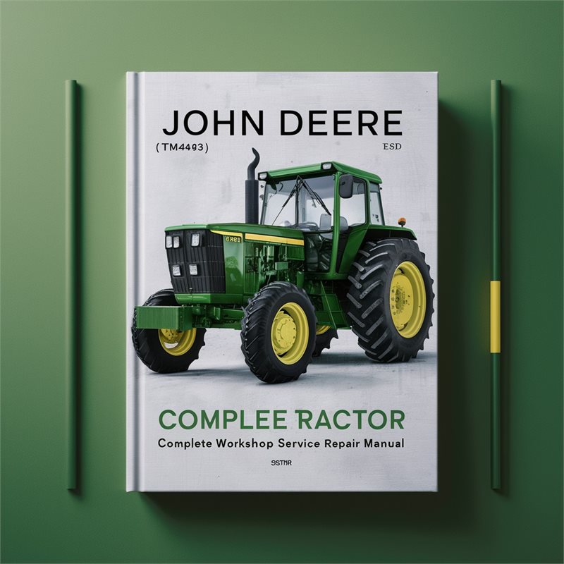 John Deere 6100 6200 6300 6400 6506 6600 SE6100 SE6200 SE6300 SE6400 Tractor (TM4493) Complete Workshop Service Repair Manual 