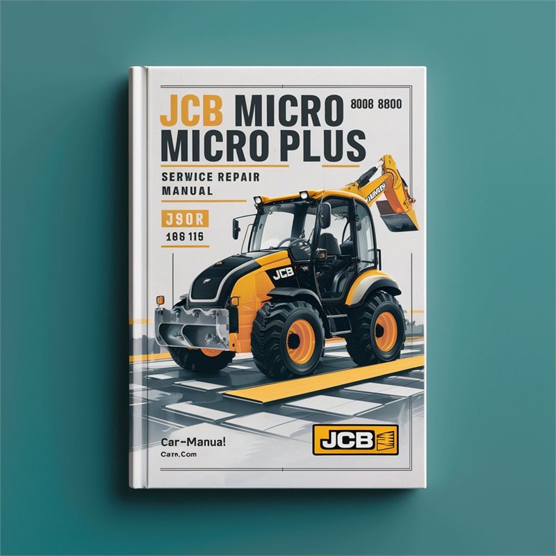 JCB Micro Micro Plus 8008 8010 Excavator Service Repair Manual 