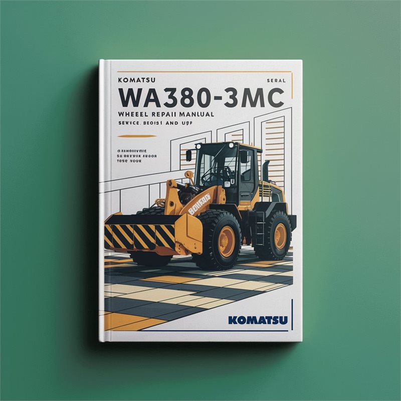 Komatsu WA380-3MC Wheel Loader Service Repair Manual (Serial Number: A51001 and up) 