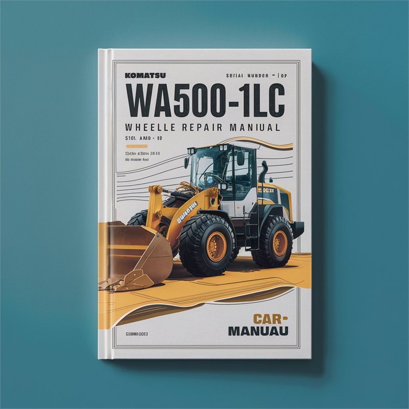 Komatsu WA500-1LC Wheel Loader Service Repair Manual (Serial Number: A60001 and up) 