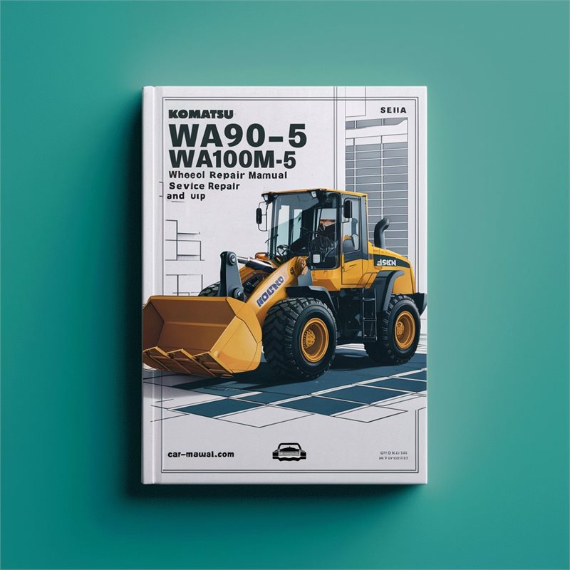 Komatsu WA90-5 WA100M-5 Wheel Loader Service Repair Manual (Serial Number: 50051 and up) 