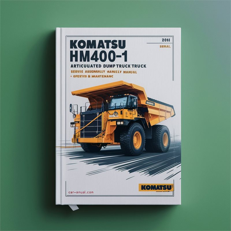 Komatsu HM400-1 Articulated Dump Truck Service Repair Manual