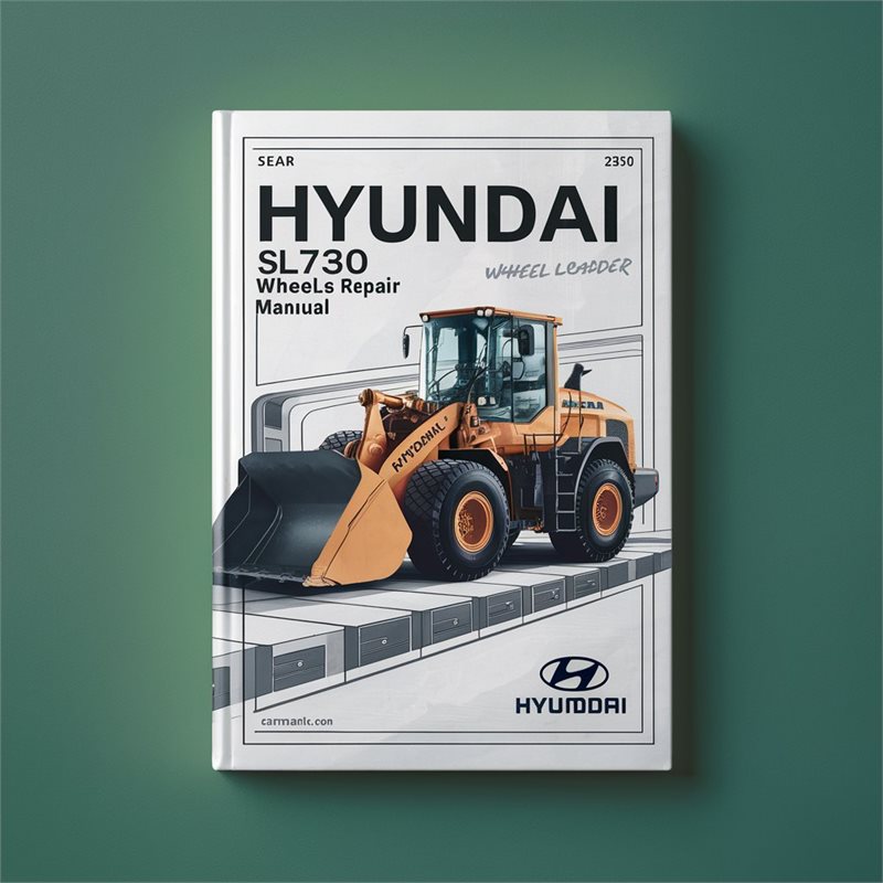 Hyundai SL730 Wheel Loader Service Repair Manual 