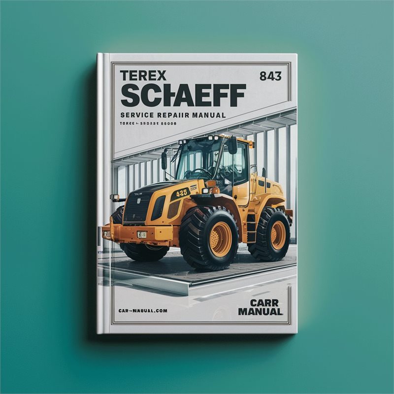 Terex Schaeff SKL 843 Service Repair Manual 