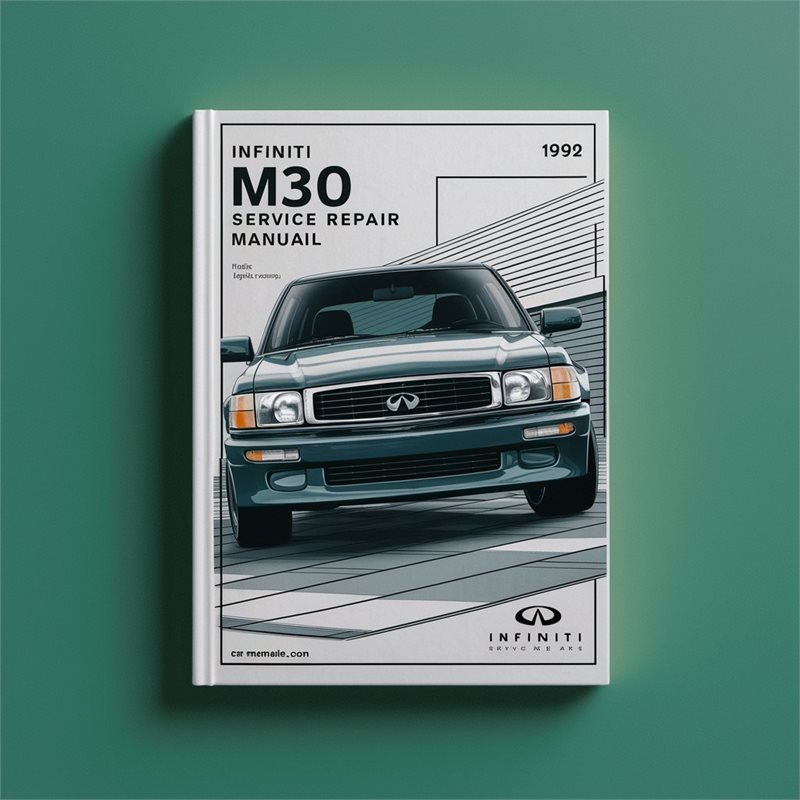 Infiniti M30 Service Repair Manual 1990-1992 