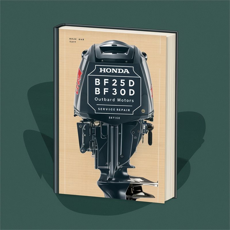 Honda BF25D BF30D Outboard motors Service Repair Manual 
