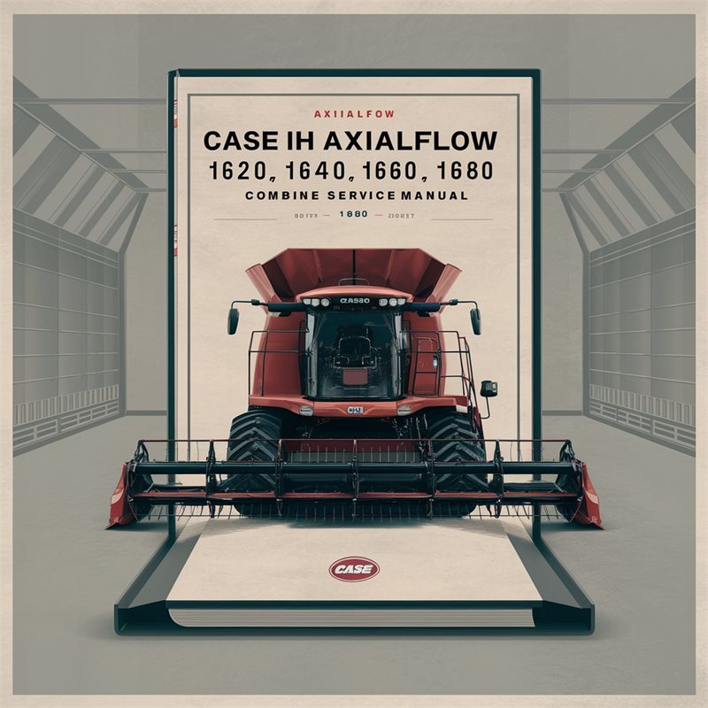 Case Ih AxialFlow 1620 1640 1660 1680 Combine Service Repair Manual 