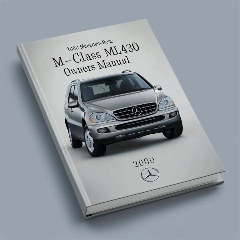 2000 Mercedes-Benz M-Class ML430 Owners Manual 