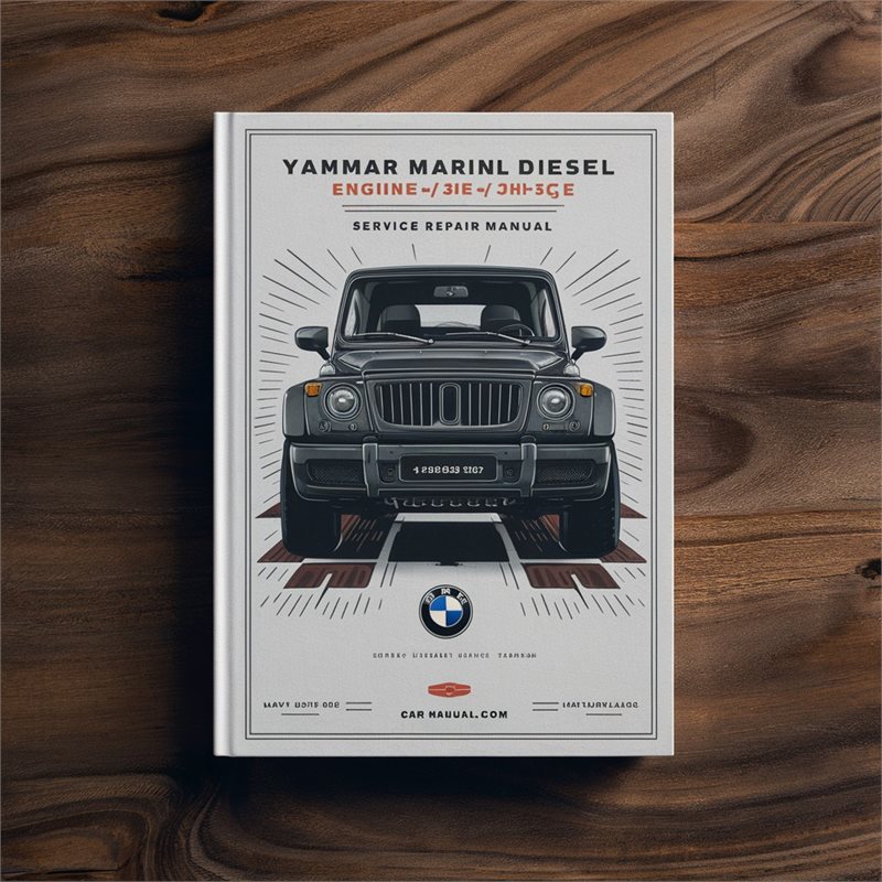 Yanmar Marine Diesel Engine 3JH3(B)(C)E 4JH3(B)(C)E Service Repair Manual 