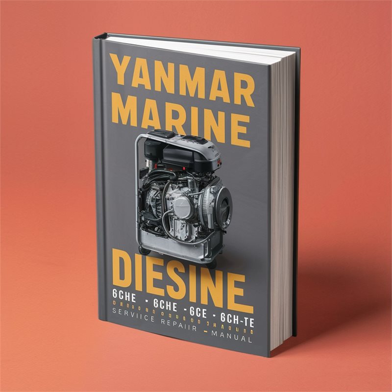 Yanmar Marine Diesel Engine 6CHE 6CH-TE 6CH-HTE Service Repair Manual 