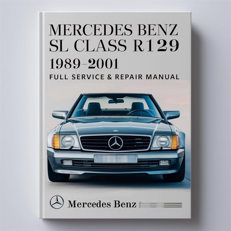 Mercedes Benz SL Class R129 1989-2001 Full Service & Repair Manual 
