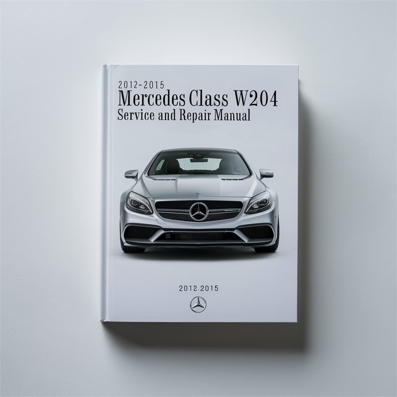 2012-2015 Mercedes CLC-Class W204 Service and Repair Manual 