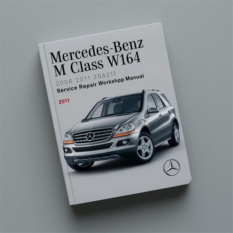 Mercedes Benz M Class W164 2006-2011 Service Repair Workshop Manual 