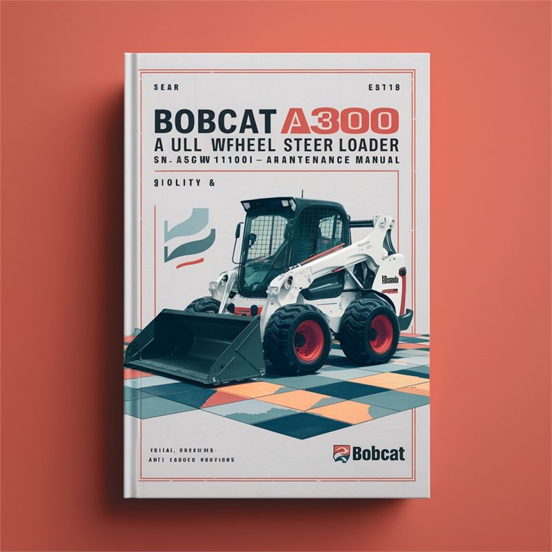 BOBCAT A300 All Wheel Steer Loader SN A5GW11001-A5GW19999 Operation & Maintenance Manual