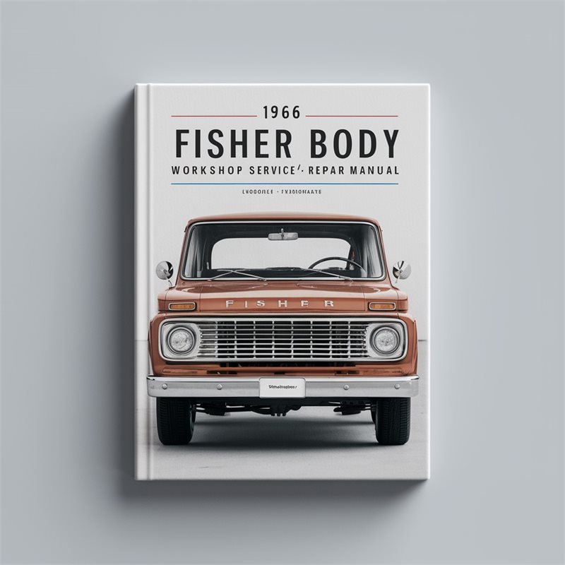 1966 Fisher BODY Workshop Service/Repair Manual 