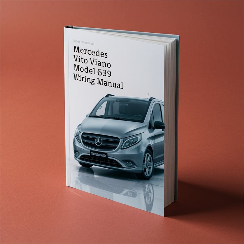 Mercedes VITO VIANO VAN Model 639 Wiring Manual 