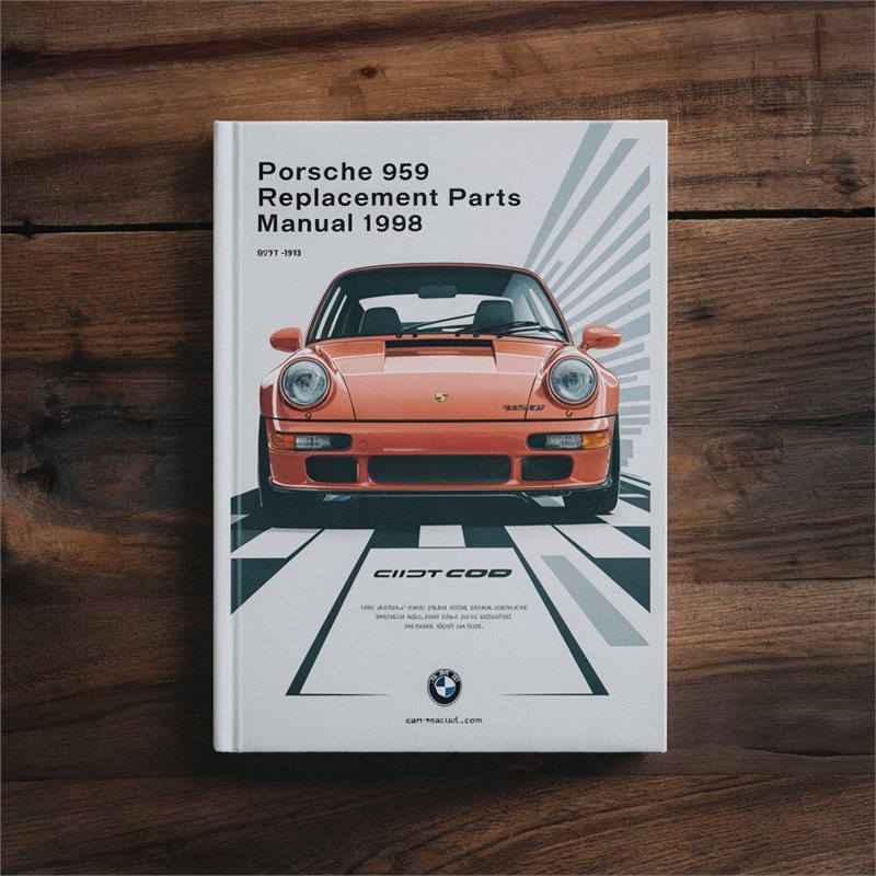 PORSCHE 959 Replacement Parts Manual 1987-1988 