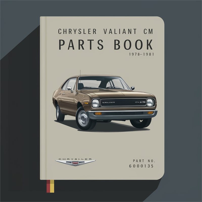 CHRYSLER VALIANT CM Parts Manual 1978-1981