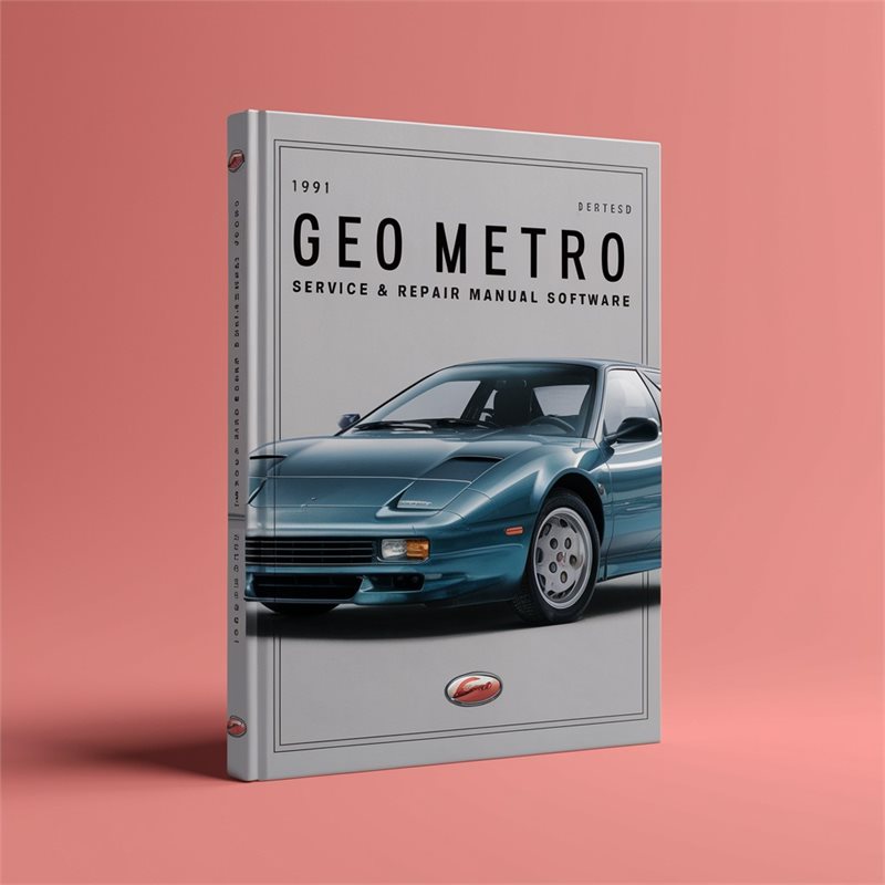 1991 GEO Metro Service & Repair Manual Software 