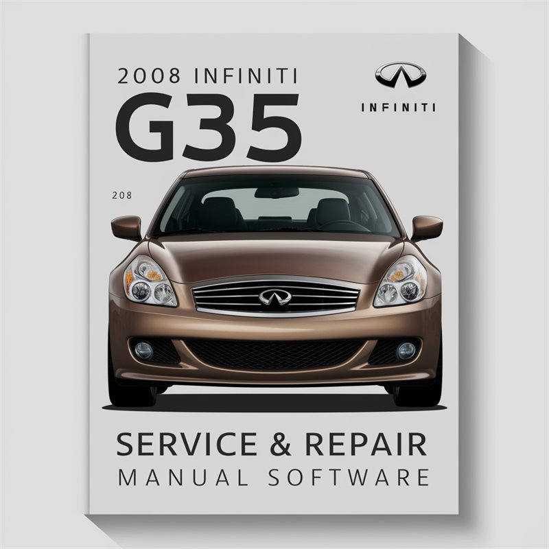 2008 Infiniti G35 Service & Repair Manual Software 