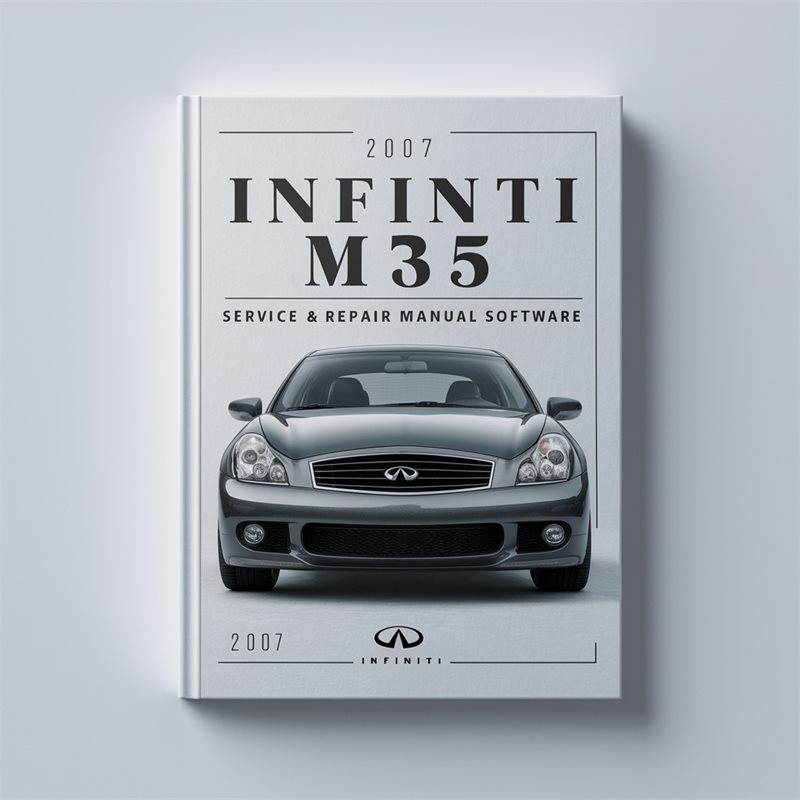 2007 Infiniti M35 Service & Repair Manual Software 