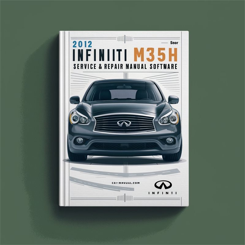 2012 Infiniti M35H Service & Repair Manual Software 