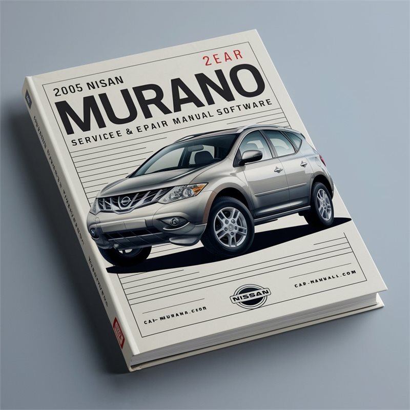 2005 Nissan Murano Service & Repair Manual Software 