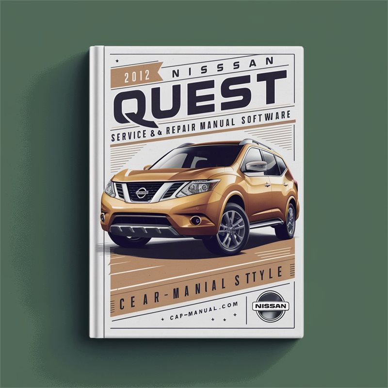 2012 Nissan Quest Service & Repair Manual Software 