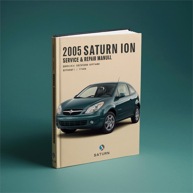 2005 Saturn ION Service & Repair Manual Software 