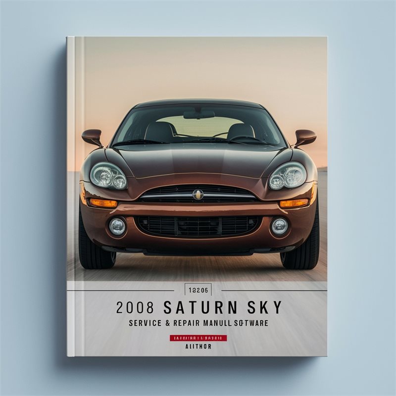 2008 Saturn SKY Service & Repair Manual Software 