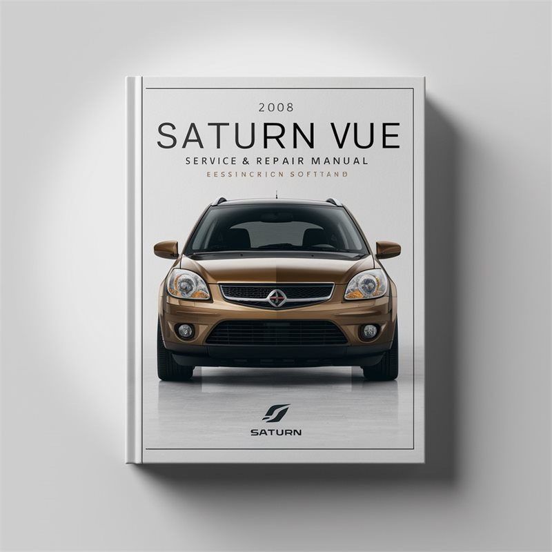 2008 Saturn VUE Service & Repair Manual Software 