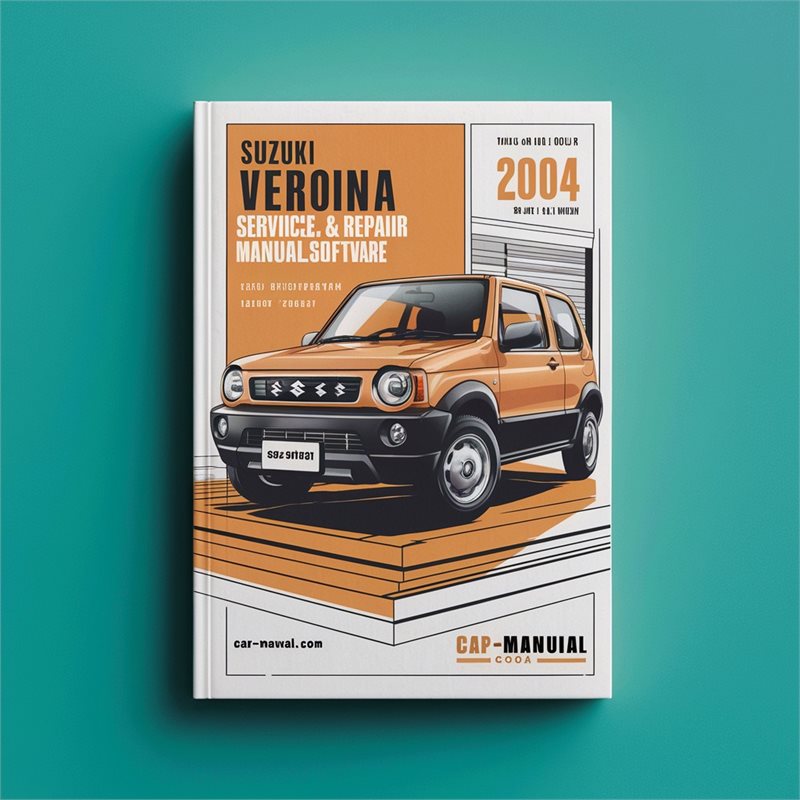2004 Suzuki Verona Service & Repair Manual Software 