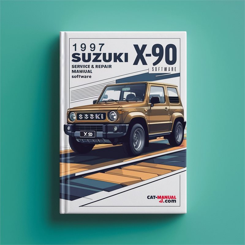 1997 Suzuki X-90 Service & Repair Manual Software 