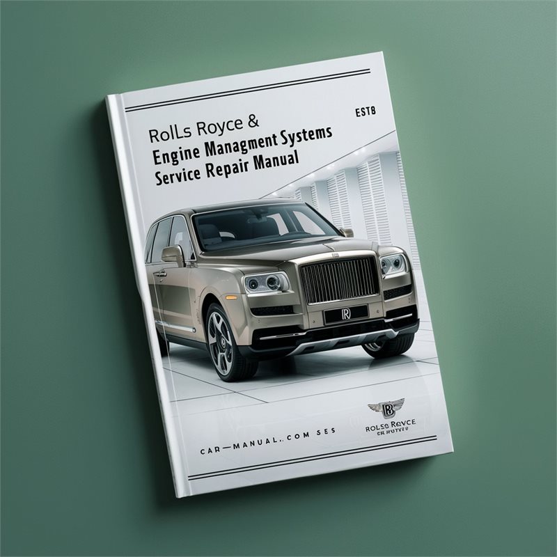 Rolls Royce & Bentley Engine Management Systems Service Repair Manual-PDF 