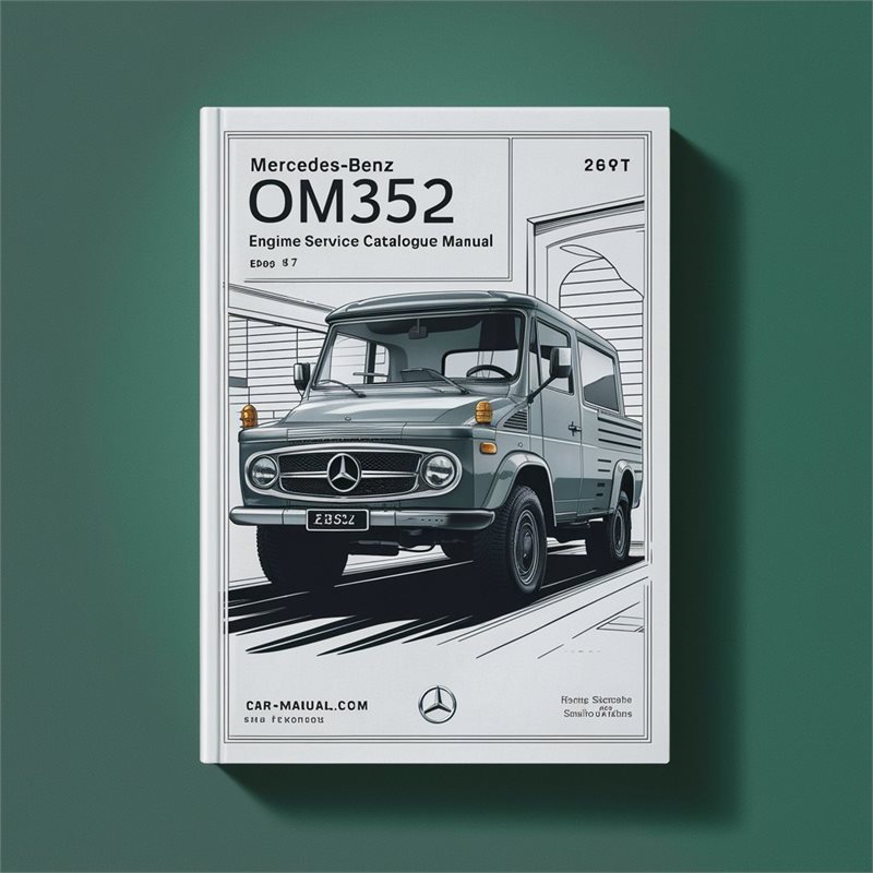 Mercedes-Benz OM352 Engine Service Parts Catalogue Manual EPC # 1 